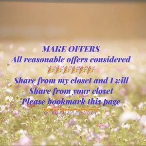 💐💐💐Make offers💐💐💐